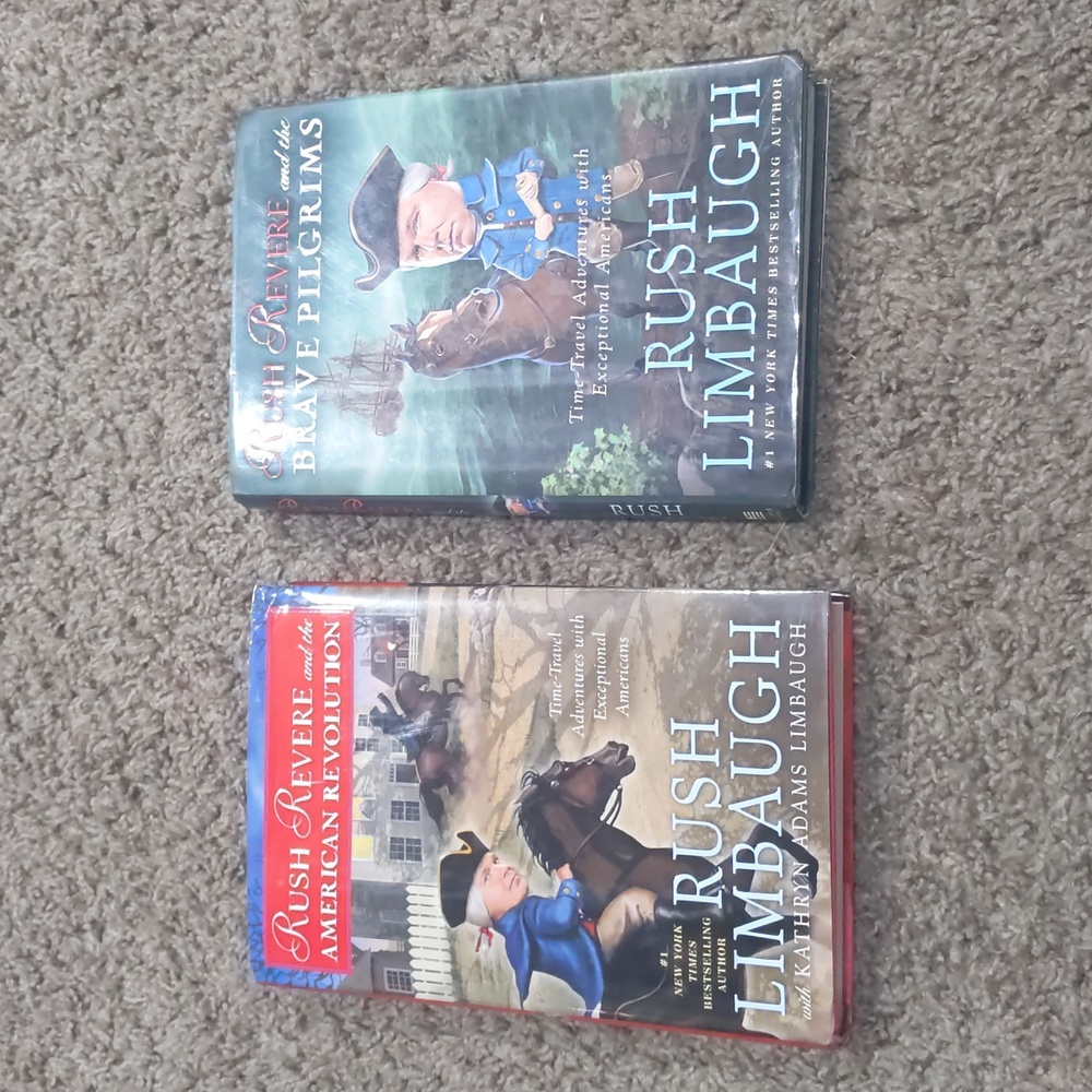 Rush Limbaugh Rush Revere 2 books